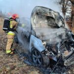 Jedna osoba ranna w wypadku na krajowej drodze