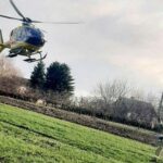 22.12.2023. Pęchów. Pożar domu / Fot. Marcin Bajur - Straż Pożarna