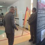 05.12.2023. Mirzec. Wystawa nt. powstania styczniowego przygotowana przez RDLP w Radomiu / Fot. Anna Głąb – Radio Kielce