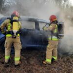 29.12.2023. Dęba. Wypadek / źródło: PSP Końskie