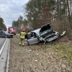 30.12.2023. Krynki. Wypadek / Fot. Patryk Wójcik - Radio Kielce