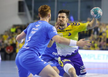 20.12.2023. Kielce. Mecz z 11. kolejki Orlen Superligi: Industria Kielce - Orlen Wisła Płock. / Fot. Wiktor Taszłow - Radio Kielce