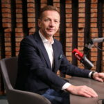 04.12.2023. Radio Kielce. Rozmowa Dnia. Na zdjęciu: Rafał Kasprzyk - poseł / Fot. Wiktor Taszłow - Radio Kielce