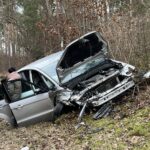 30.12.2023. Krynki. Wypadek / Fot. Patryk Wójcik - Radio Kielce