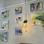 Pełne barw abstrakcje można oglądać w Sandomierzu