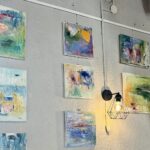 03.12.2023. Sandomierz. Wystawa malarstwa Marzeny Kaspieruk / źródło: Sandomierskiego Centrum Kultury