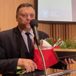 18.12.2023. Kielce. Wręczenie nagród „Świadek Historii". Na zdjęciu Mariusz Kowalski - szef Kieleckiego Ochotniczego Szwadronu Kawalerii im. 13. Pułku Ułanów Wileńskich/ Fot. Michał Kita - Radio Kielce