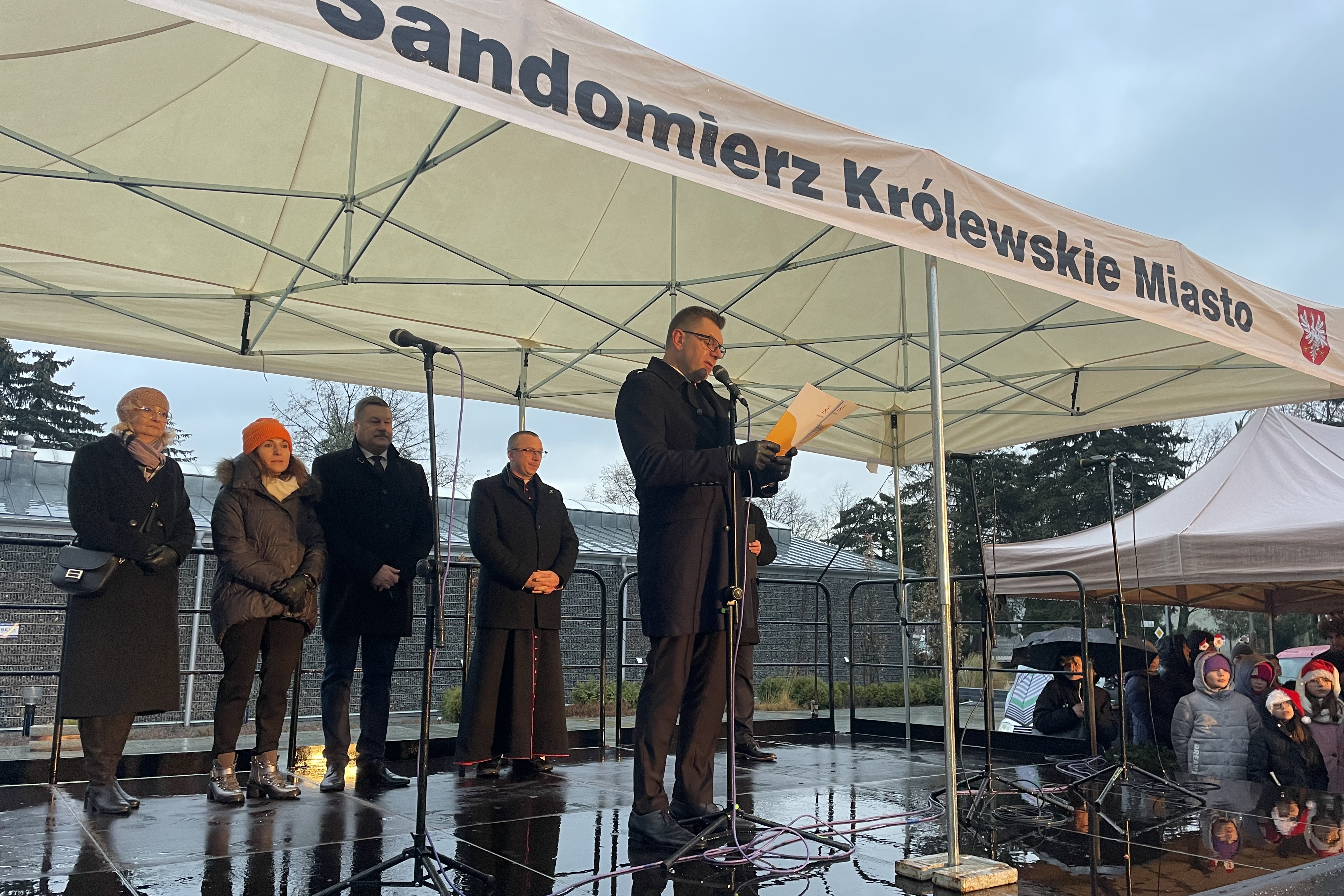 Mieszkańcy spotkali się na wspólnej Wigilii