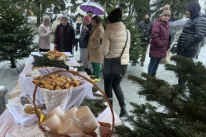 Mieszkańcy spotkali się na wspólnej Wigilii