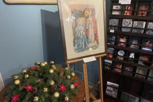 24.12.2023. Sandomierz. Wystawa rycin w Muzeum Diecezjalnym. / Fot. Grażyna Szlęzak - Radio Kielce