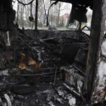 17.12.2023. Kielce. Pożar autobusu. / Fot. Jarosław Kubalski - Radio Kielce