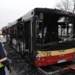 17.12.2023. Kielce. Pożar autobusu. / Fot. Jarosław Kubalski - Radio Kielce