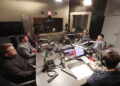 11.12.2023 Radio Kielce. Studio Polityczne / Fot. Jarosław Kubalski - Radio Kielce