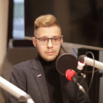11.12.2023 Radio Kielce. Studio Polityczne. Sebastian Gaweł - Nowa Lewica / Fot. Jarosław Kubalski - Radio Kielce