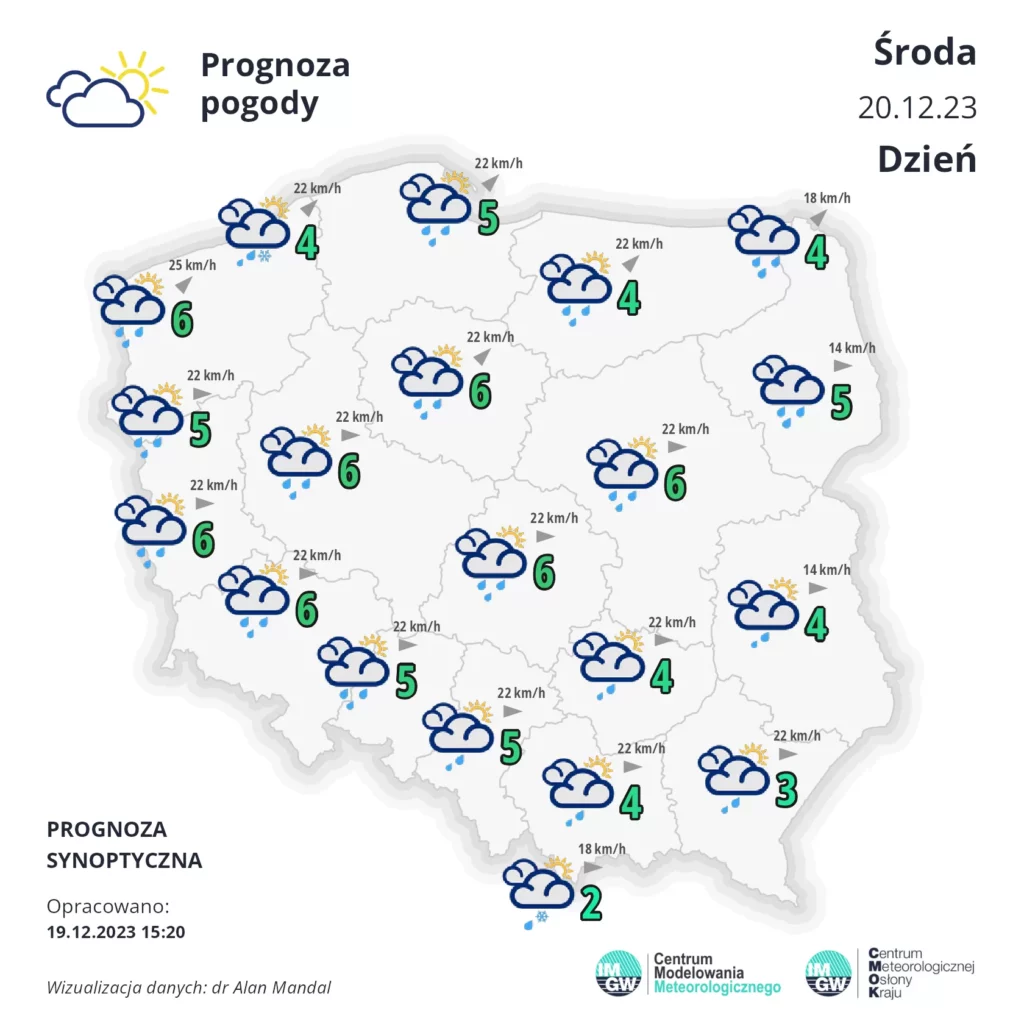 To nie będzie dobry dzień na spacer [PROGNOZA POGODY] - Radio Kielce