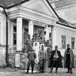 Węchadłów. Lata 1915-1918. Dwór jako lazaret w czasie I wojny światowej. / Źródło fotopolska.eu