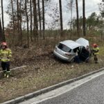 30.12.2023. Krynki. Wypadek / Fot. Patryk Wójcik - Radio Kielce