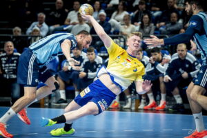 06.12.2023. Szeged. EHF Champions League. Mecz OTP Bank-Pick Szeged - Industria Kielce. / Fot. Sandor Ujvari - PAP/EPA