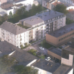 Kielce. Wizualizacja budynku przy ulicy Silnicznej. Studio Architektury Paweł Dziwiński