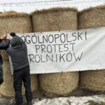 24.01.2024. Ostrowiec Świętokrzyski. Protest rolników / Fot. Patryk Wójcik - Radio Kielce