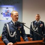 05.01.2024. Kielce. Uroczyste wprowadzenie nowego Komendanta Wojewódzkiego Policji w Kielcach. Na zdjęciu: insp. Marek Boroń - pełniący obowiązki Komendanta Głównego Policji / Fot. świętokrzyska policja