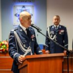 05.01.2024. Kielce. Uroczyste wprowadzenie nowego Komendanta Wojewódzkiego Policji w Kielcach. Na zdjęciu: nadinspektor Jarosław Kaleta - były Komendant Wojewódzki Policji w Kielcach / Fot. świętokrzyska policja