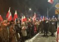 21.01.2024. Kielce. Białogon. Obchody 161. rocznicy wybuchu Powstania Styczniowego, zorganizowane przez Stowarzyszenie Rekonstrukcji Historycznych „Jodła” / Fot. Iwona Murawska-Bujnowicz - Radio Kielce