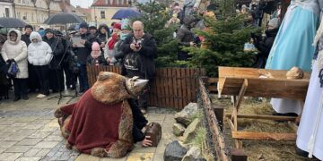 06.01.2024. Sandomierz. Orszak Trzech Króli / Fot. Grażyna Szlęzak - Radio Kielce