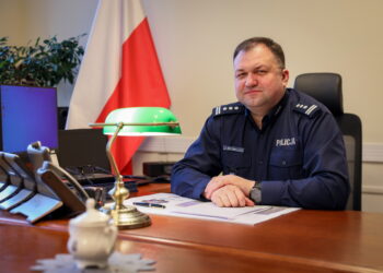 Na zdjęciu: insp. Grzegorz Napiórkowski - nowy Komendant Wojewódzki Policji w Kielcach / Fot. świętokrzyska policja