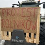 24.01.2024. Ostrowiec Świętokrzyski. Protest rolników / Fot. Patryk Wójcik - Radio Kielce