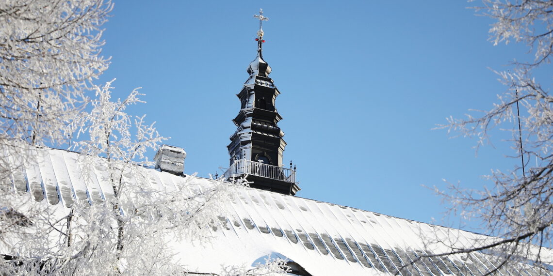 09.01.2024. Święty Krzyż. Zima. / Fot. Wiktor Taszłow - Radio Kielce