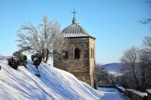 09.01.2024. Święty Krzyż. Zima. / Fot. Wiktor Taszłow - Radio Kielce