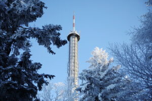 09.01.2024. Święty Krzyż. Zima. / Fot. Wiktor Taszłow - Radio Kielce