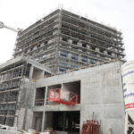 12.01.2024. Kielce. Budowa siedziby NFZ / Fot. Wiktor Taszłow - Radio Kielce