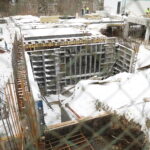 12.01.2024. Kielce. Budowa siedziby NFZ / Fot. Wiktor Taszłow - Radio Kielce