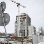 12.01.2024. Kielce. Budowa siedziby NFZ / Fot. Wiktor Taszłow - Radio Kielce