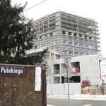 12.01.2024. Kielce. Budowa siedziby NFZ / Fot. Wiktor Taszłow - Radio Kielce