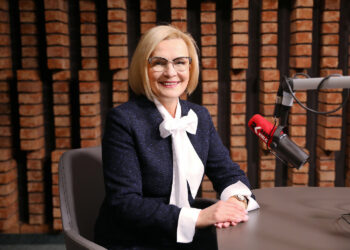 24.01.2024. Radio Kielce. Rozmowa Dnia. Na zdjęciu: Renata Janik - wicemarszałek województwa świętokrzyskiego / Fot. Wiktor Taszłow - Radio Kielce