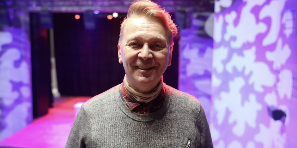 31.01.2024. Kielce. Teatr Lalki i Aktora „Kubuś”. Na zdjęciu: Piotr Bogusław Jędrzejczak, dyrektor Teatru Lalki i Aktora „Kubuś” / Fot. Wiktor Taszłow – Radio Kielce