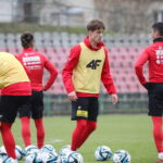 31.01.2024. Kielce. Trening Korony Kielce / Fot. Wiktor Taszłow - Radio Kielce