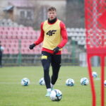 31.01.2024. Kielce. Trening Korony Kielce / Fot. Wiktor Taszłow - Radio Kielce