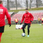 31.01.2024. Kielce. Trening Korony Kielce / Fot. Wiktor Taszłow - Radio Kielce
