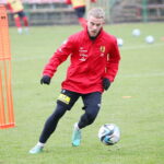 31.01.2024. Kielce. Trening Korony Kielce / Fot. Wiktor Taszłow - Radio Kielce