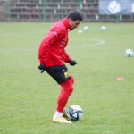 31.01.2024. Kielce. Trening Korony Kielce / Fot. Wiktor Taszłow - Radio Kielce