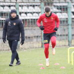 31.01.2024. Kielce. Trening Korony Kielce / Fot. Wiktor Taszłow - Radio Kielce