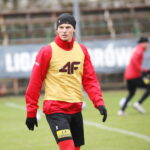 31.01.2024. Kielce. Trening Korony Kielce / Fot. Wiktor Taszłow - Radio Kielce