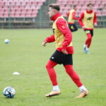 31.01.2024. Kielce. Trening Korony Kielce / Fot. Wiktor Taszłow - Radio Kielce