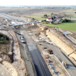 02.01.2024. Budowa trasy ekspresowej S7 Miechów – Szczepanowice / Fot. GDDKiA