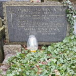 Grób Andrzeja Skumin-Jenicza na Cmentarzu Powązkowskim w Warszawie. / Fot. wikipedia.pl