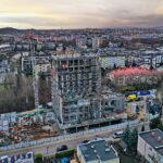 04.01.2024. Kielce. Budowa nowej siedziby świętokrzyskiego oddziału Narodowego Funduszu Zdrowia / Fot. Jarosław Kubalski - Radio Kielce